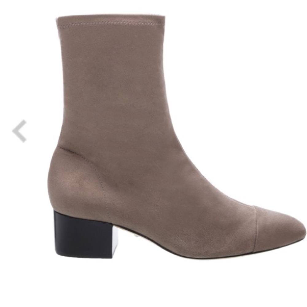 Schutz Mousse Grey Messina Booties, Size 6.5